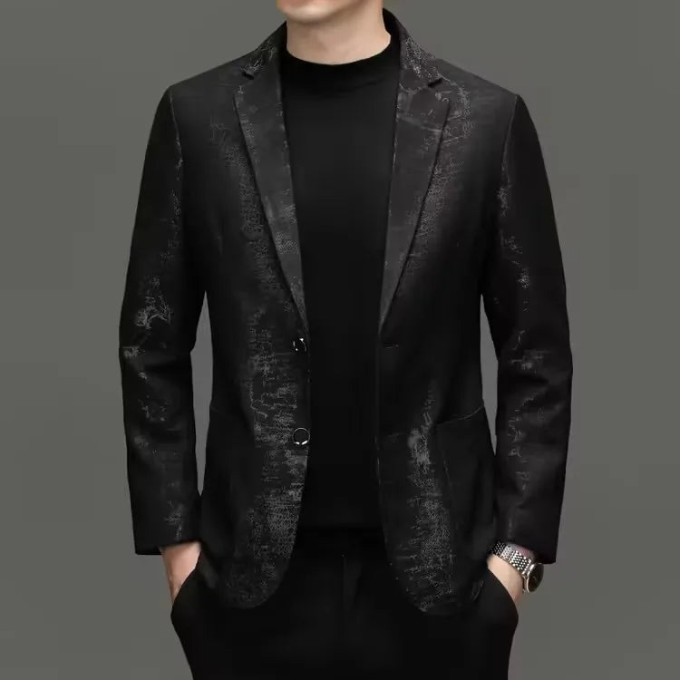 Premium Soft Sheepskin Leather Blazer