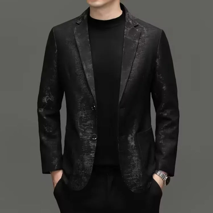 Premium Soft Sheepskin Leather Blazer