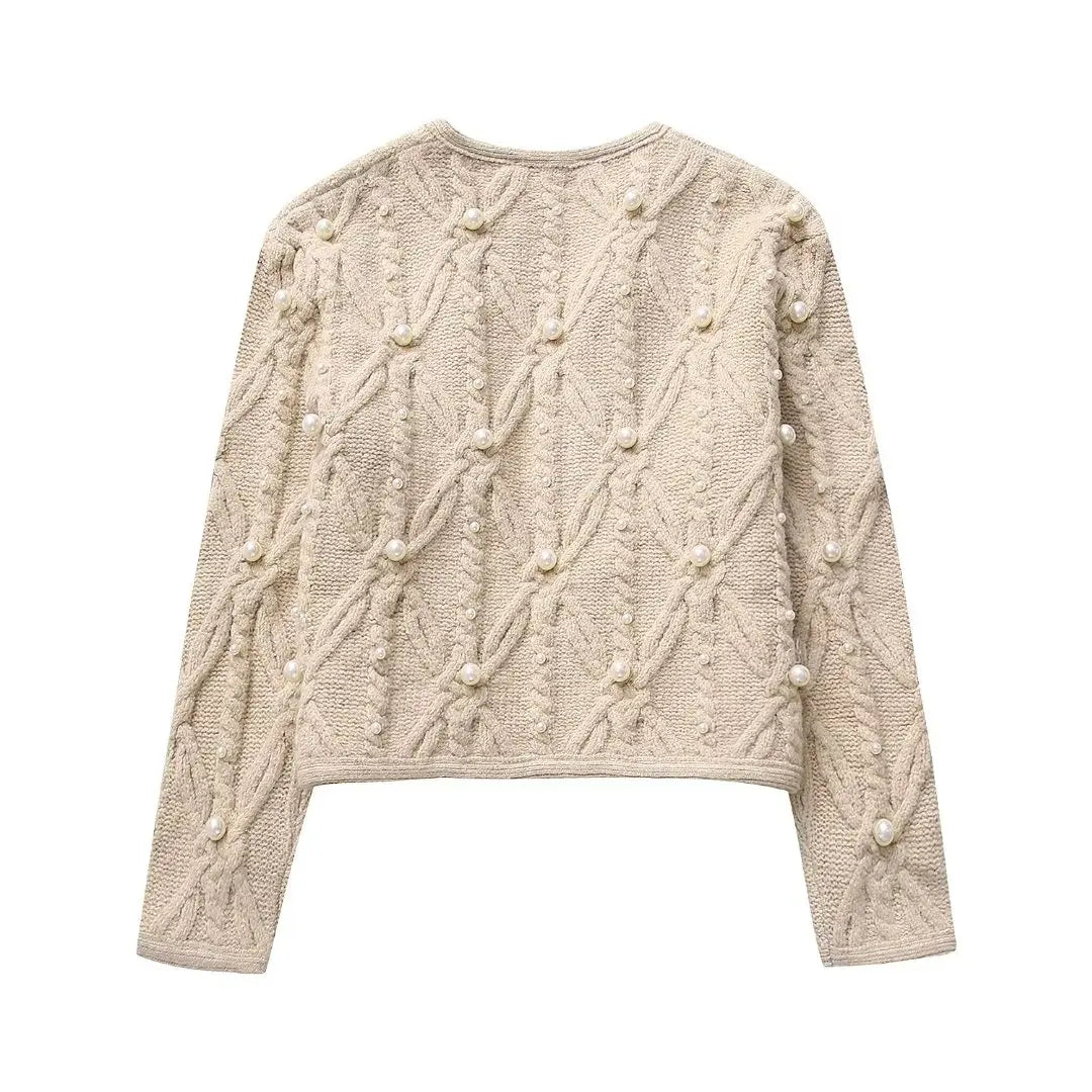 Marvelous Open Stitch Warm Sweater