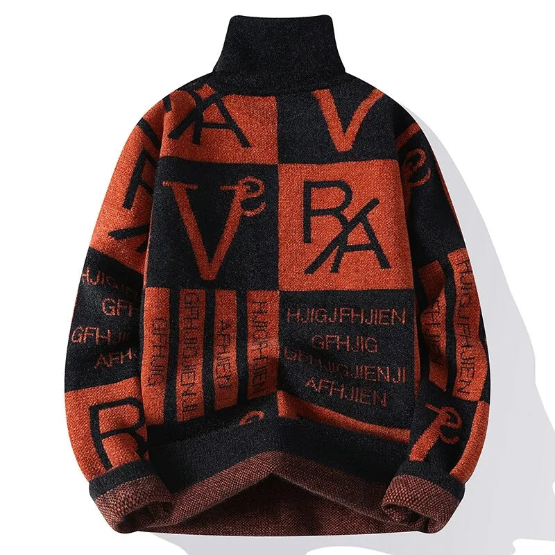 Trendy Turtle Neck Casual Wool Jumper