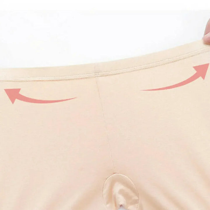 Seamless Lace Edge Safety Briefs