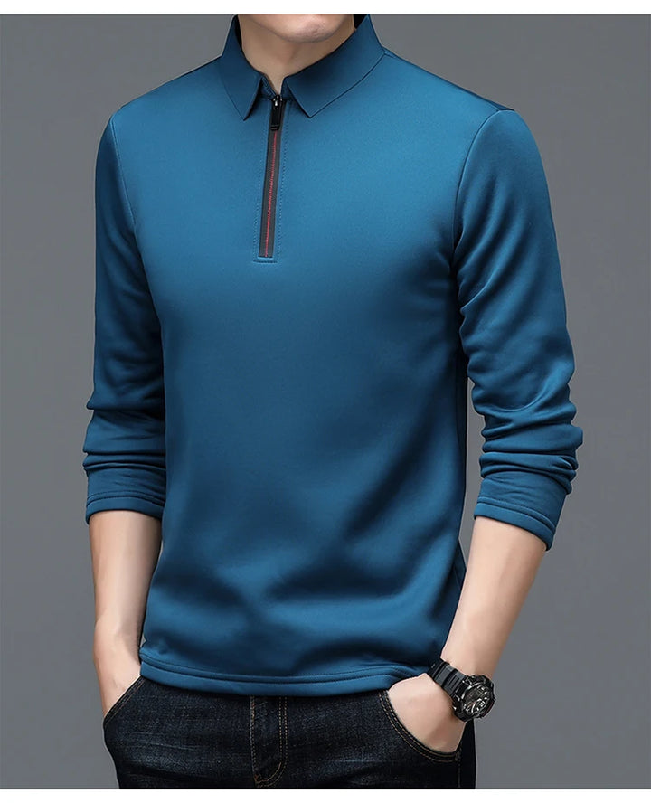 Elegant Short Sleeve Men's Polo T-Shirt