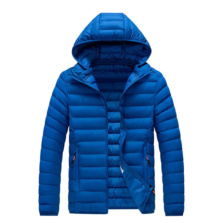 Casual Hooded Parka Coat With Detachable Hat
