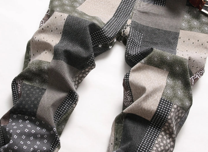 Stunning Trendy 3D Printed Cotton Jeans Pants