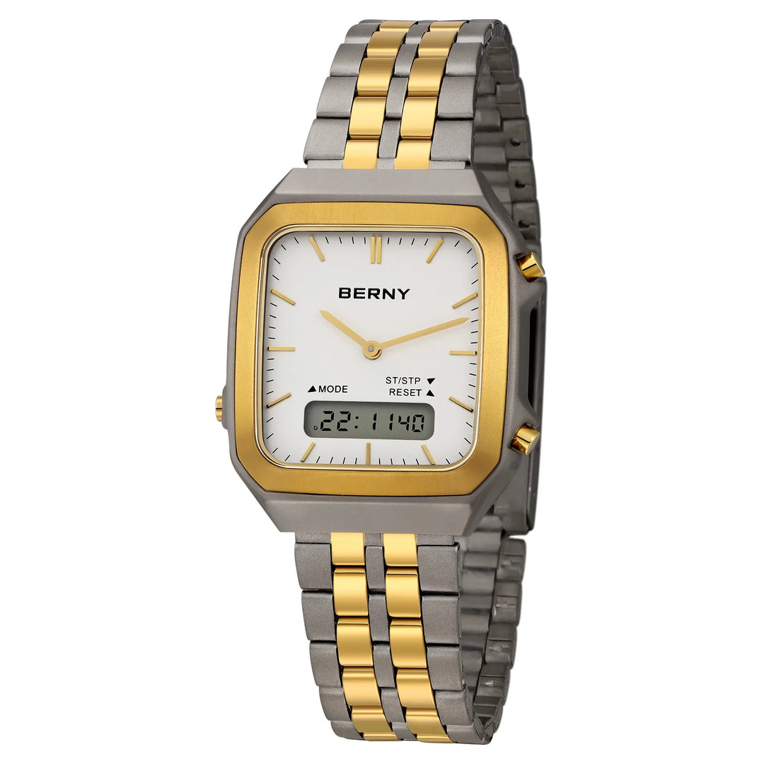 Vintage Square Dial Dashing Quartz Watch