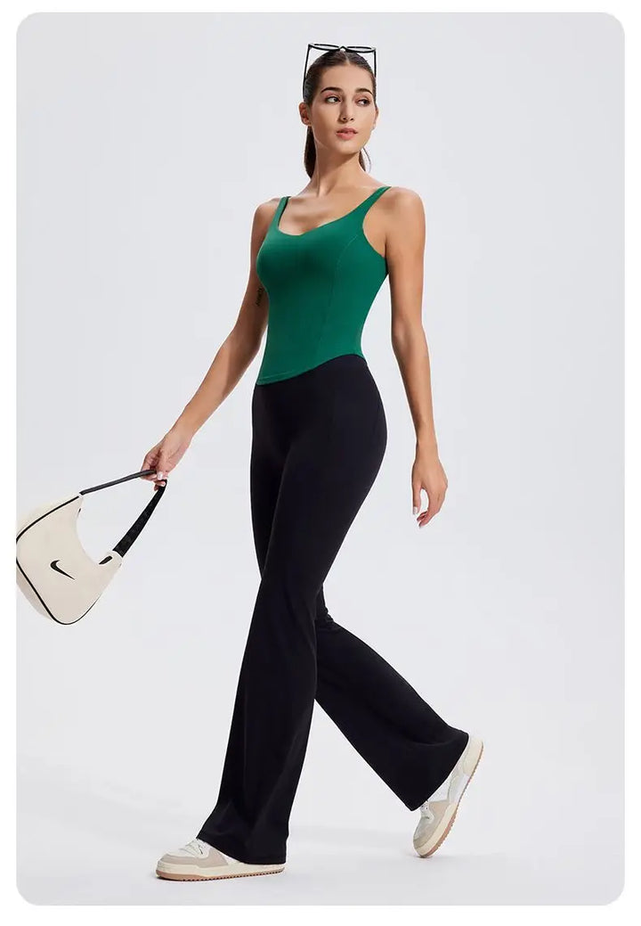 Fixed Padding Women's Workout Tank Tops