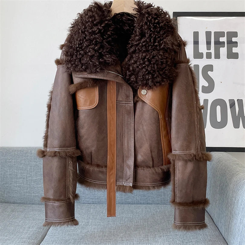 Premium Double-faced Fur Coat