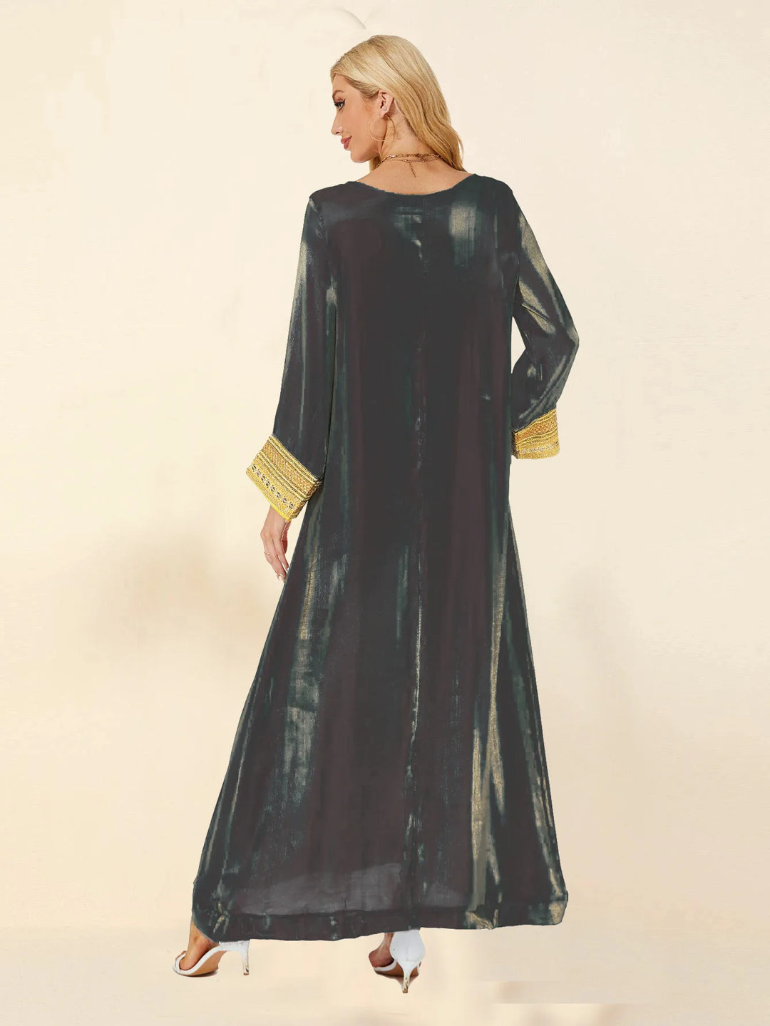 Stylish Silky Caftan Dress