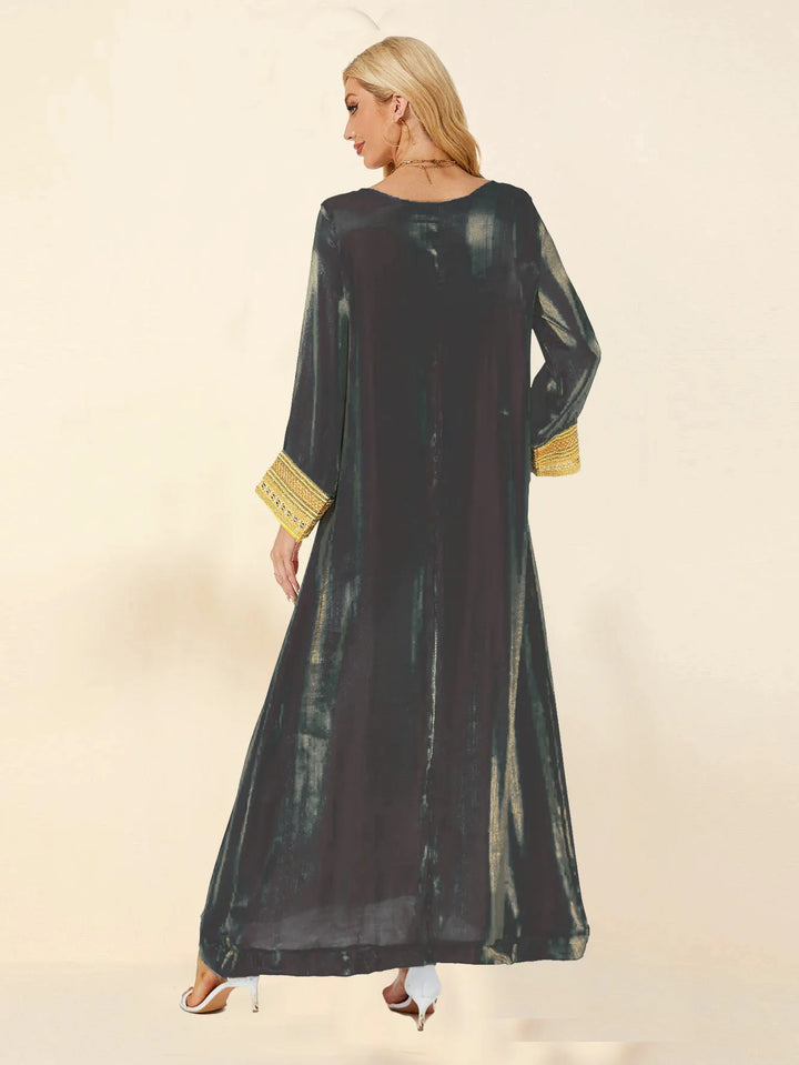 Stylish Silky Caftan Dress