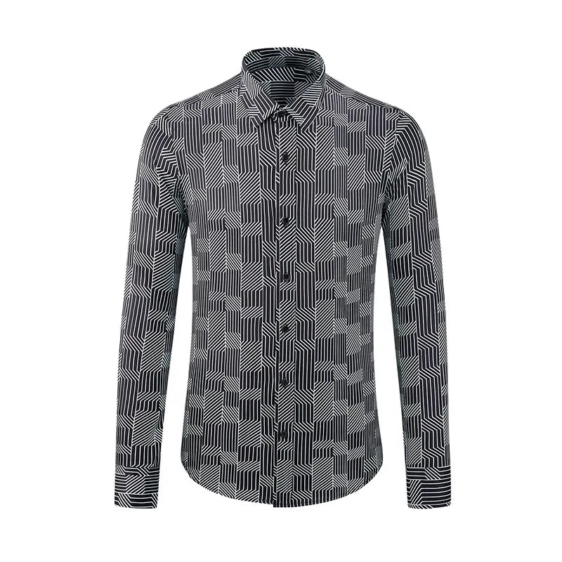 Classic Striped Long Sleeves Shirt