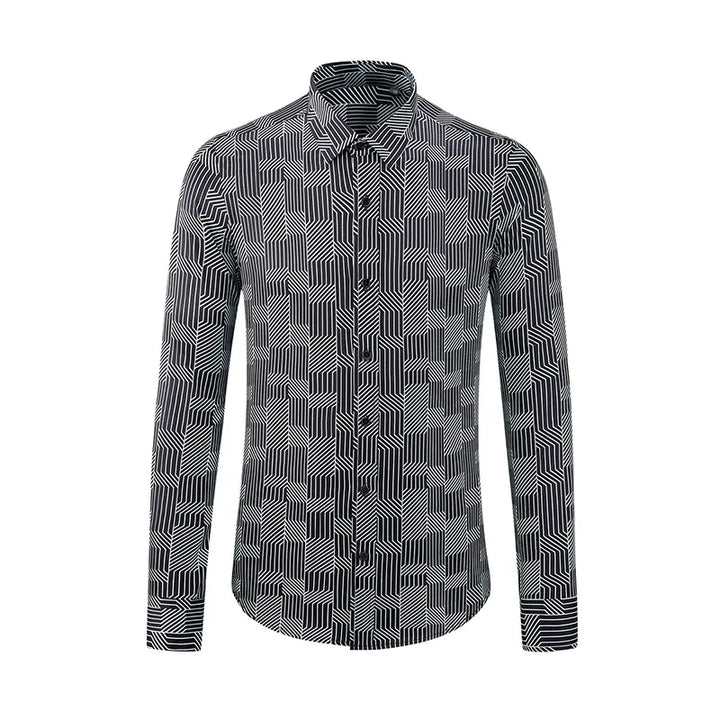 Classic Striped Long Sleeves Shirt