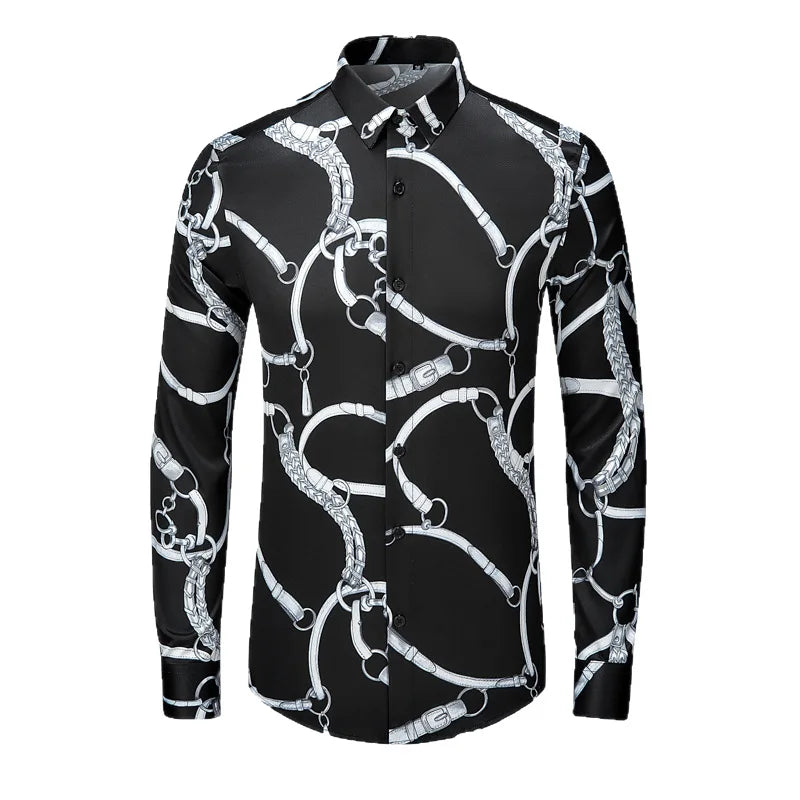 Smart Printed Casual Shirt