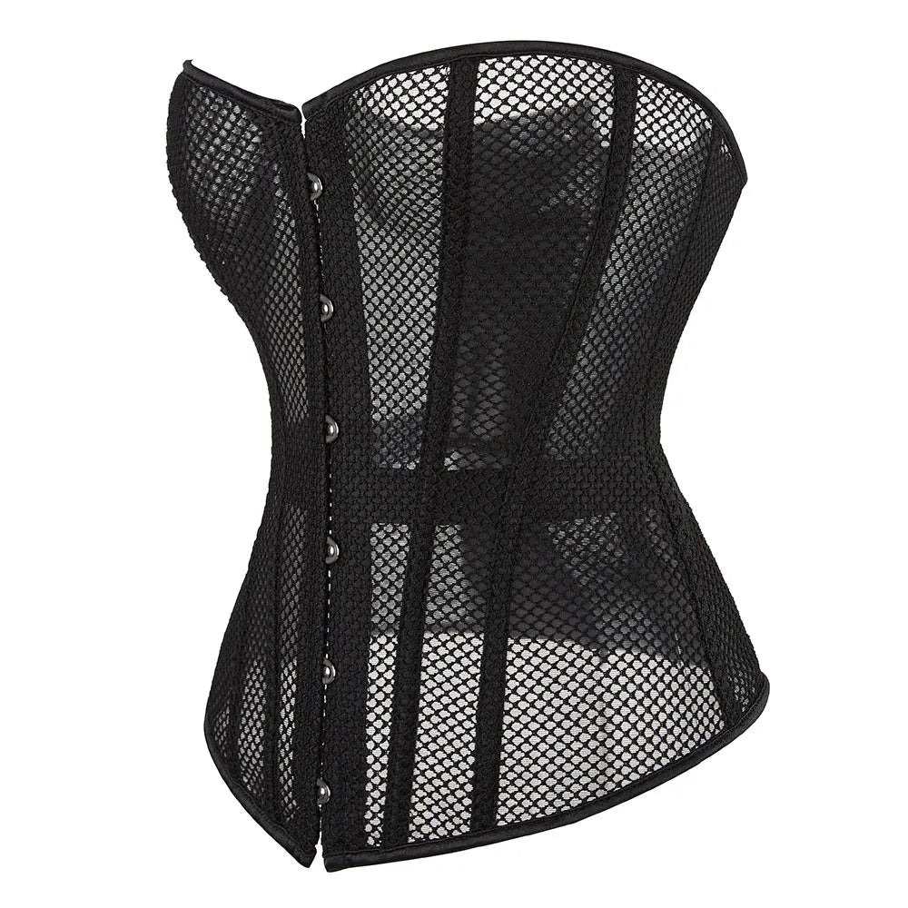 Mesh Breathable Overbust Corset