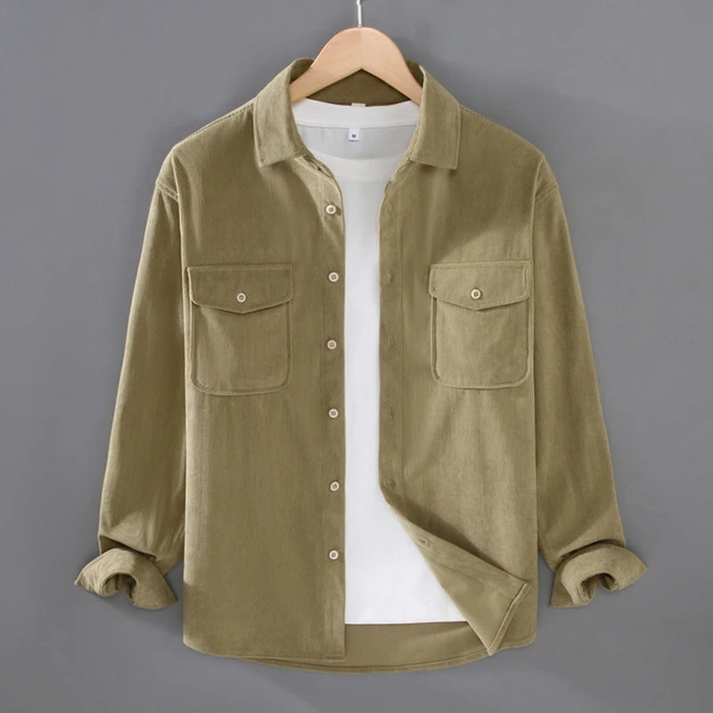 Regal Pure Cotton Corduroy Shirt