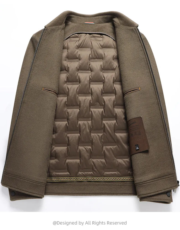 Classy Detachable Goose Down Coat