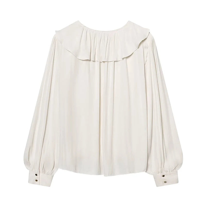 Stylish Layered Ruffle Blouse