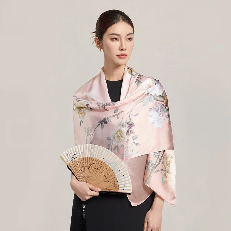 Premium Real Silk Neck-scarf
