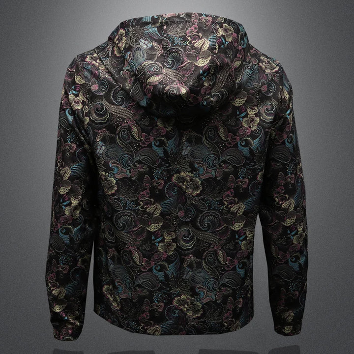 Elegant Windproof Hooded Jacket