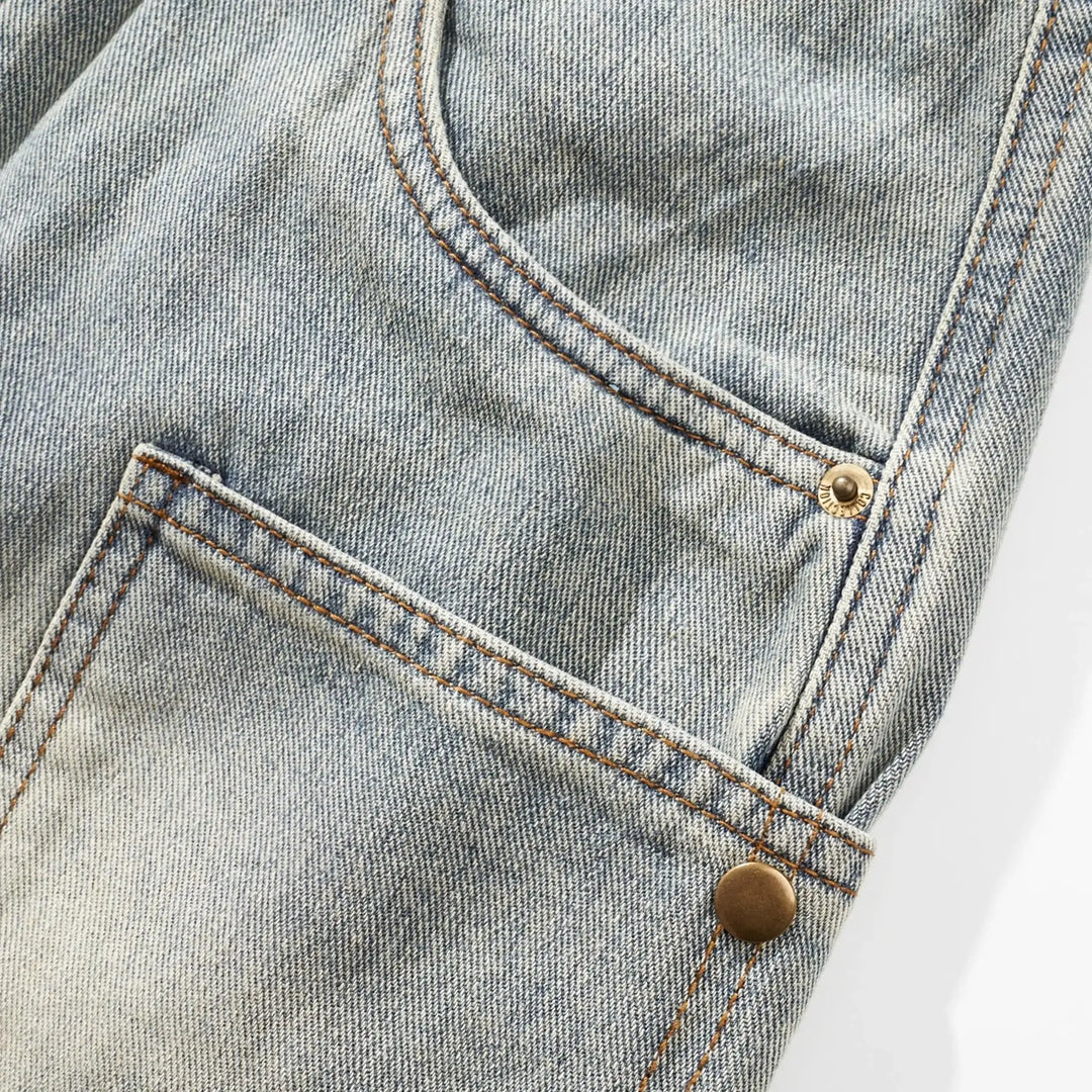 Modern Retro Tooling Denim Shorts
