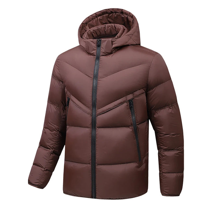 Elegant Thermal Padded Windbreaker Jacket