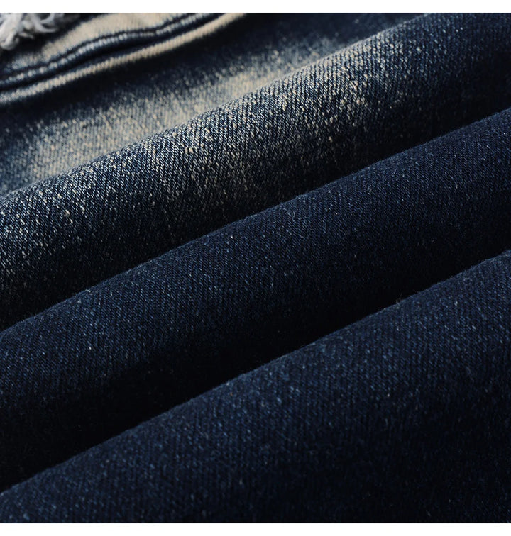 High Quality Holes Ripped Denim Jeans Pants