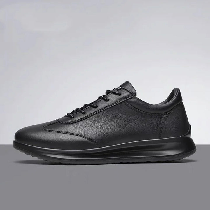 High-End Genuine Leather Fashion Sneakers