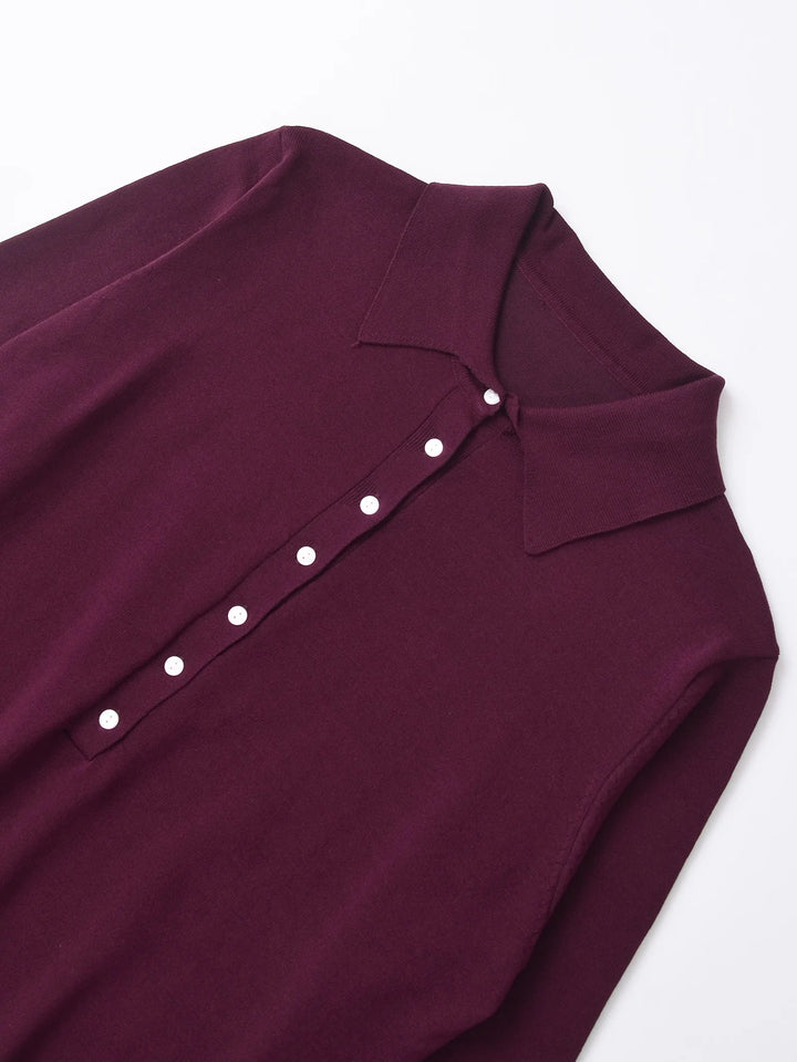 Elegant Wool Blend Pullover Sweater