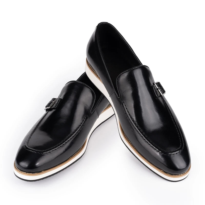 Exquisite Strap Buckles Dress Shoes