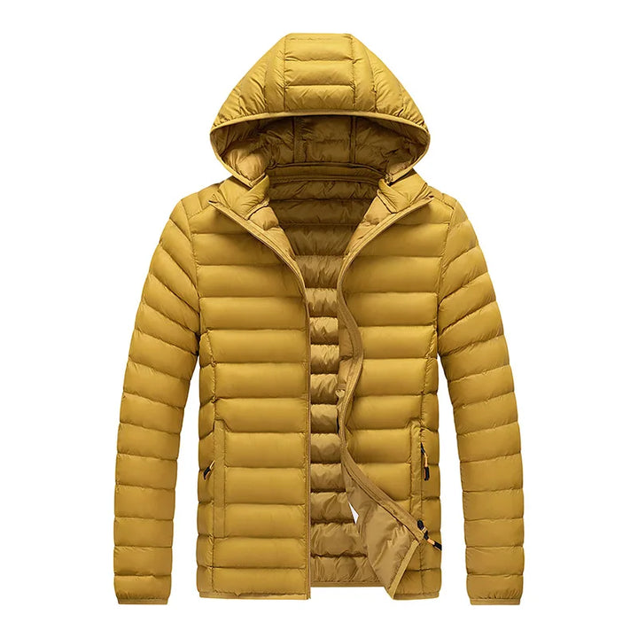 Casual Hooded Parka Coat With Detachable Hat