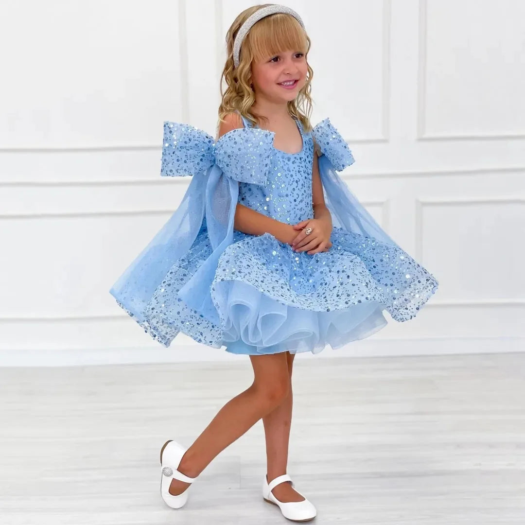 Lovely Shining Sequins Girl&