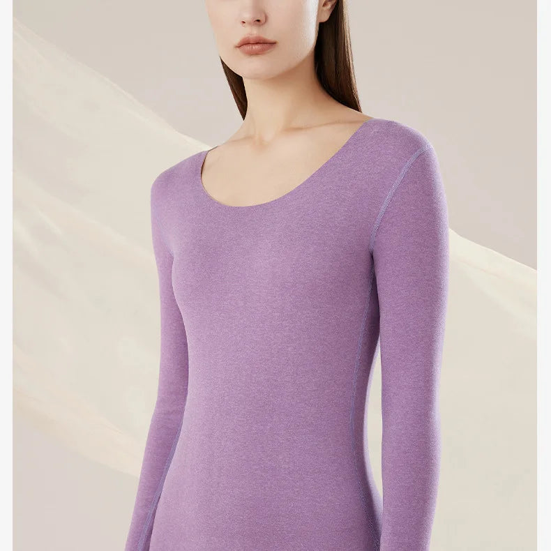 Seamless Thermal Wool Underwear Set