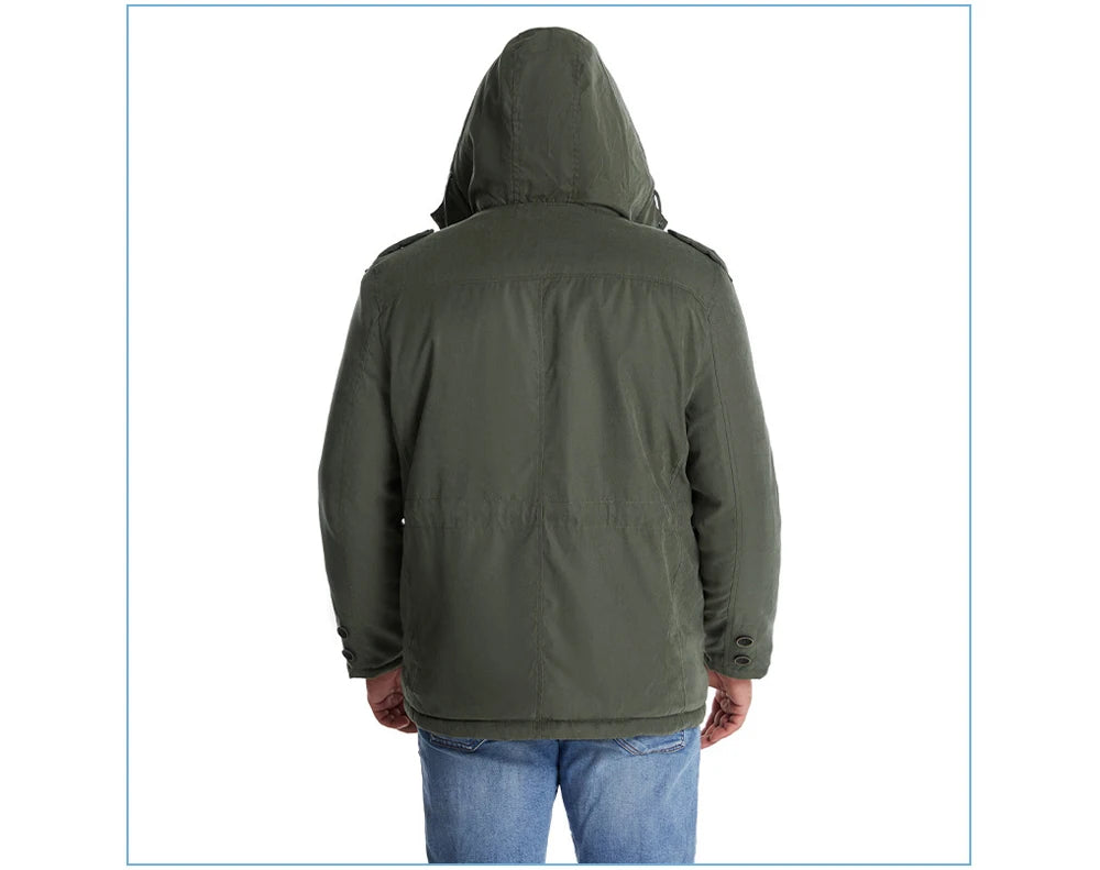 Stylish Warm Fleece Thermal Jacket