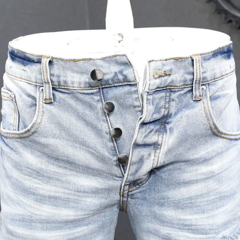 Trendy Hip-hop Jeans Pants