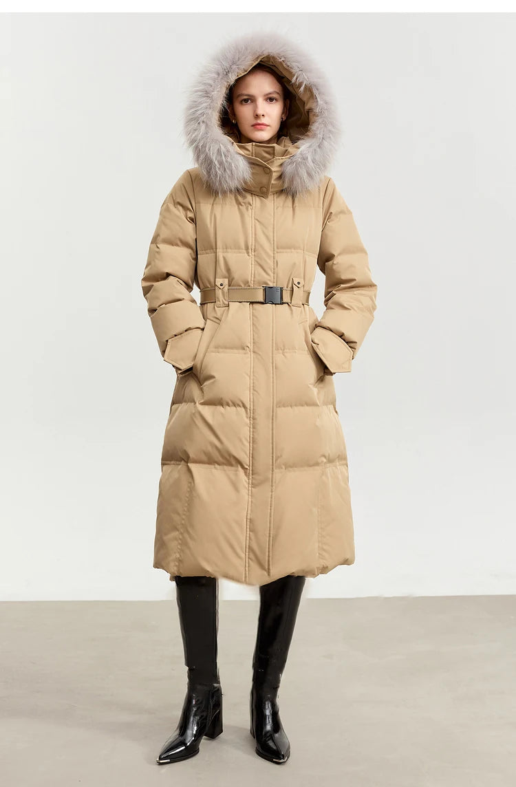Stylish Down Puffer Women's Parka Coat