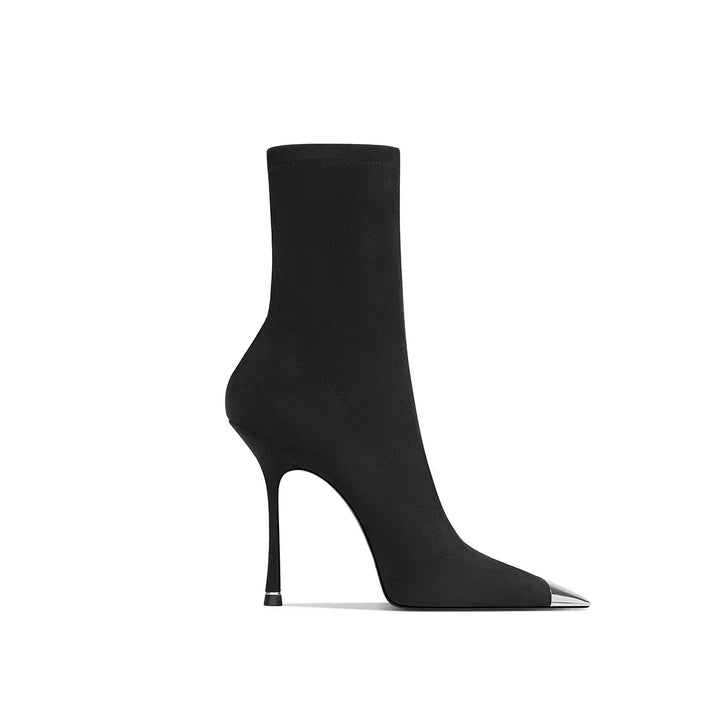 Stylish Square Toe Formal High Heels Boots