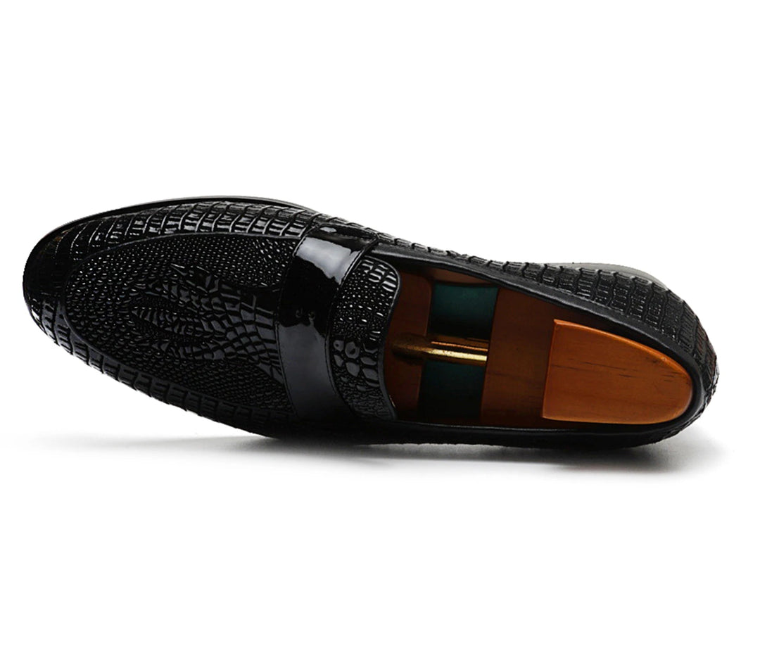 Trendy Black Designer Dress Shoes