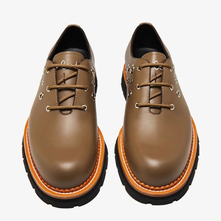 Noble Men's Hand-Sewn Derby Shoes