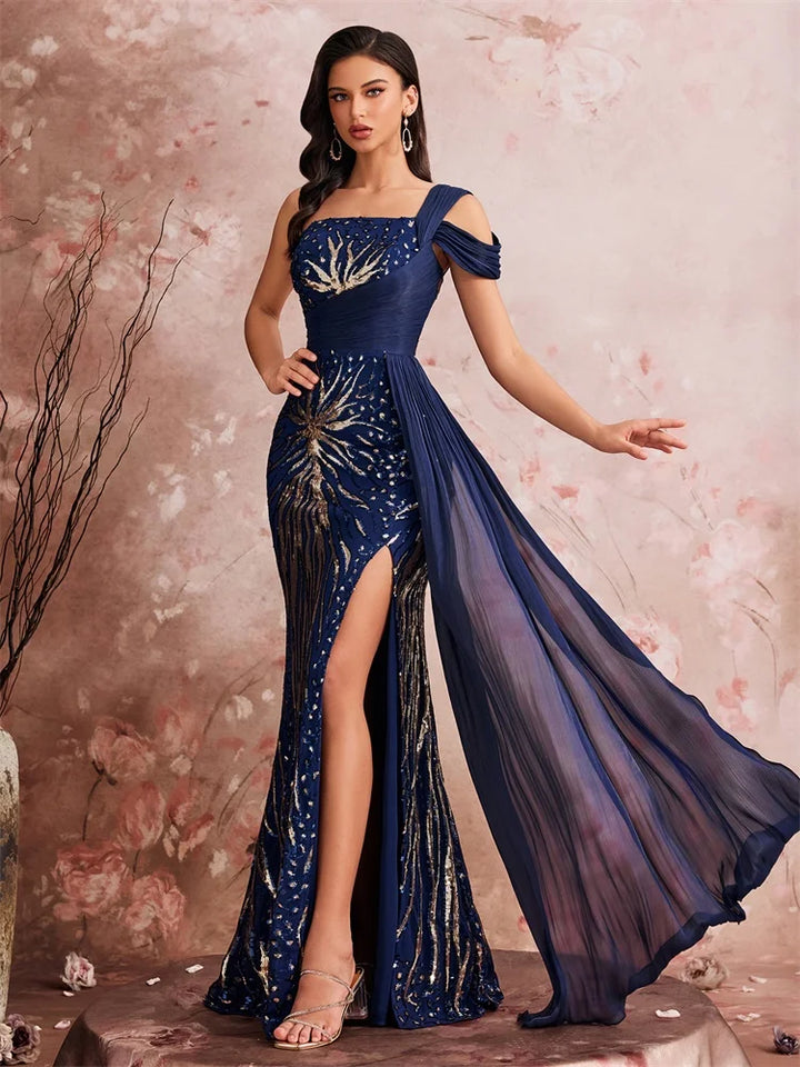 Glorious Sequins Formal Evening Dress