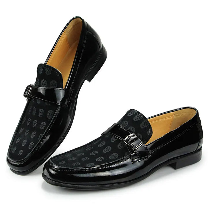 Breathable Cowhide Leather Soft Loafers