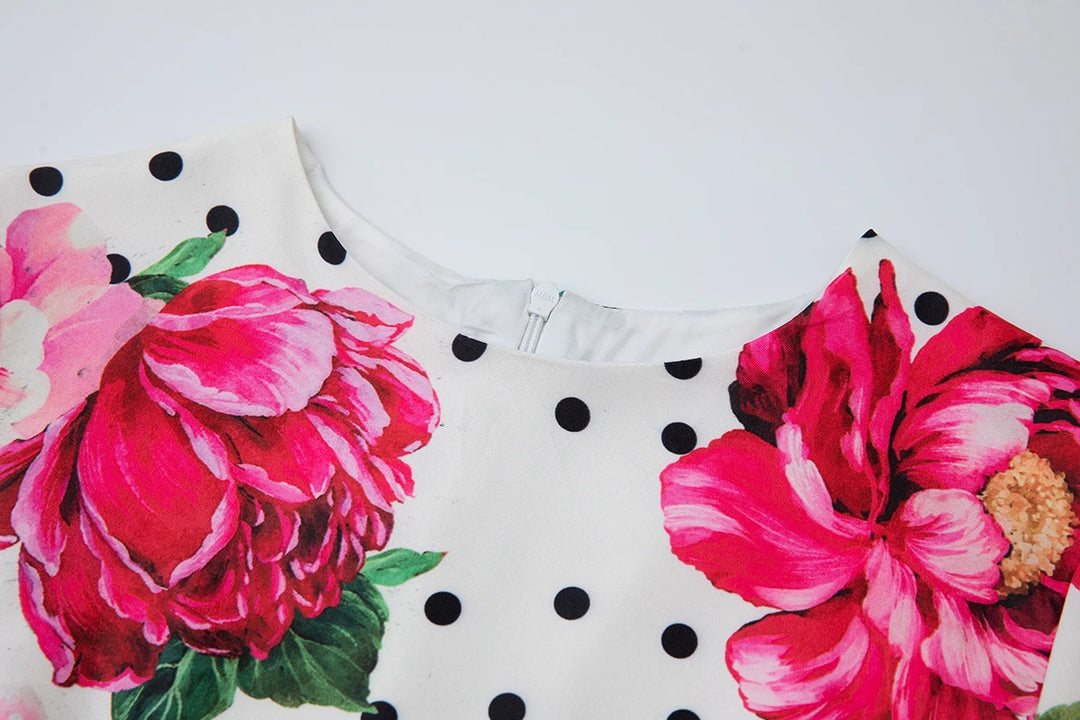 Elegant Short Sleeves Mini Dress