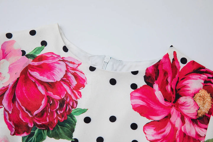 Elegant Short Sleeves Mini Dress