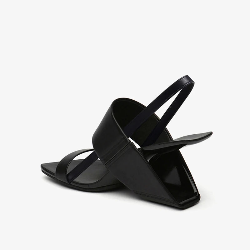 Fashionable Strange Heel Gladiator Sandals