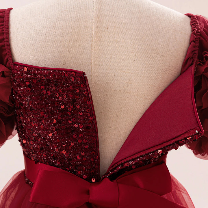 Sweet Fluffy Sequins Girl&