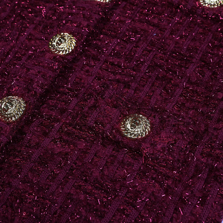 Fancy Textured Knitted Cardigan