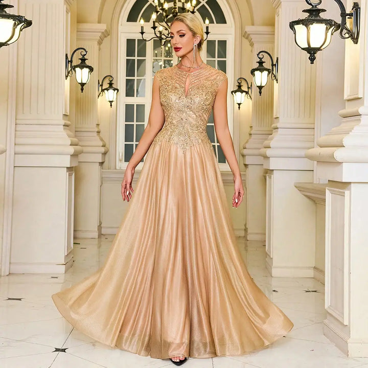 Gorgeous A-Line Mother Of Bride Gown