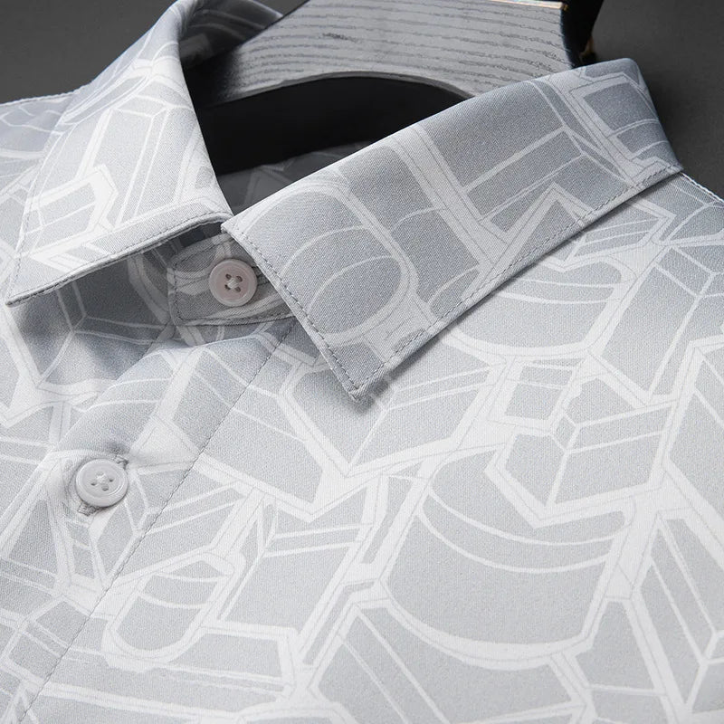 Luxury Non-Ironing Silk Shirt