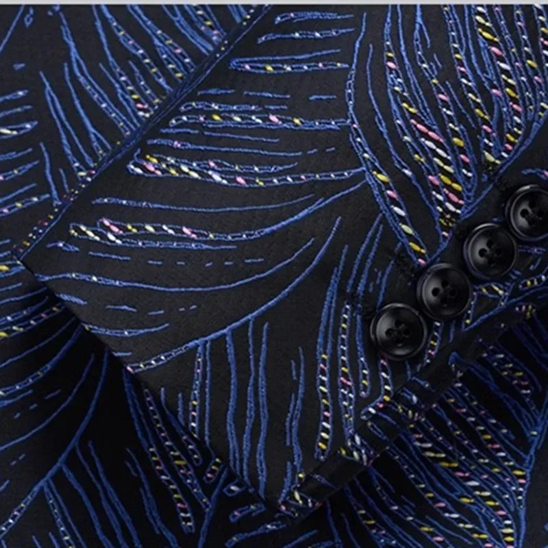 Formal Jacquard Blazer