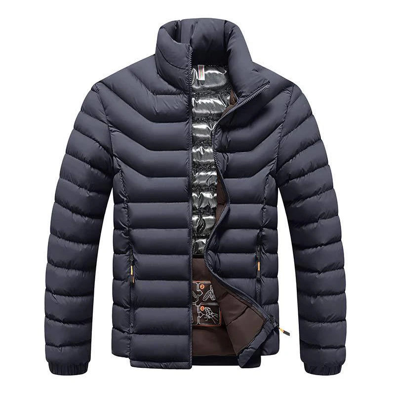 Sleek Thermal Padded Parka Coat