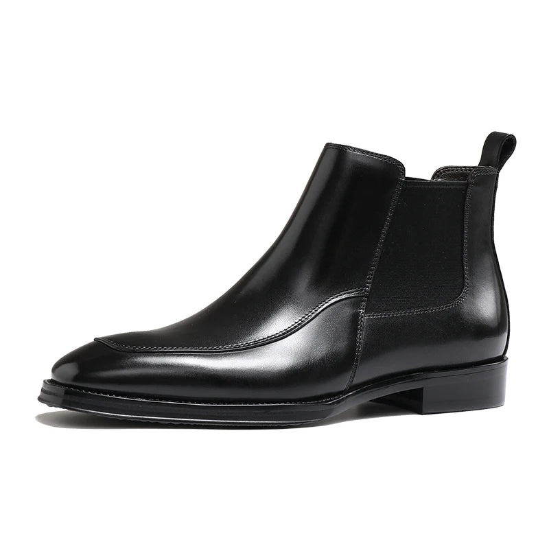 Smart High-Top British Chelsea Boots