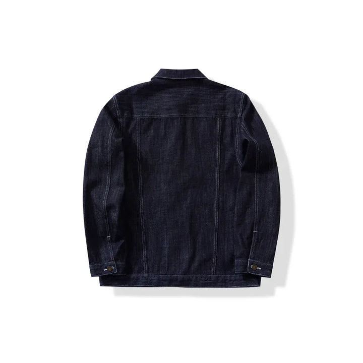 Old Washed Bamboo Denim Jacket